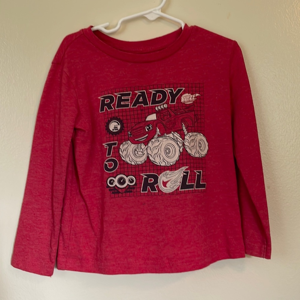 Toddler boys blaze long sleeve tee
